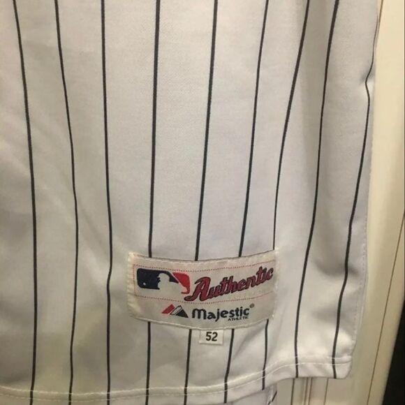 Minnesota Justin Morneau Inaugural season 2010 jersey #33 50th Anniversary Sz 52 - Picture 6 of 11